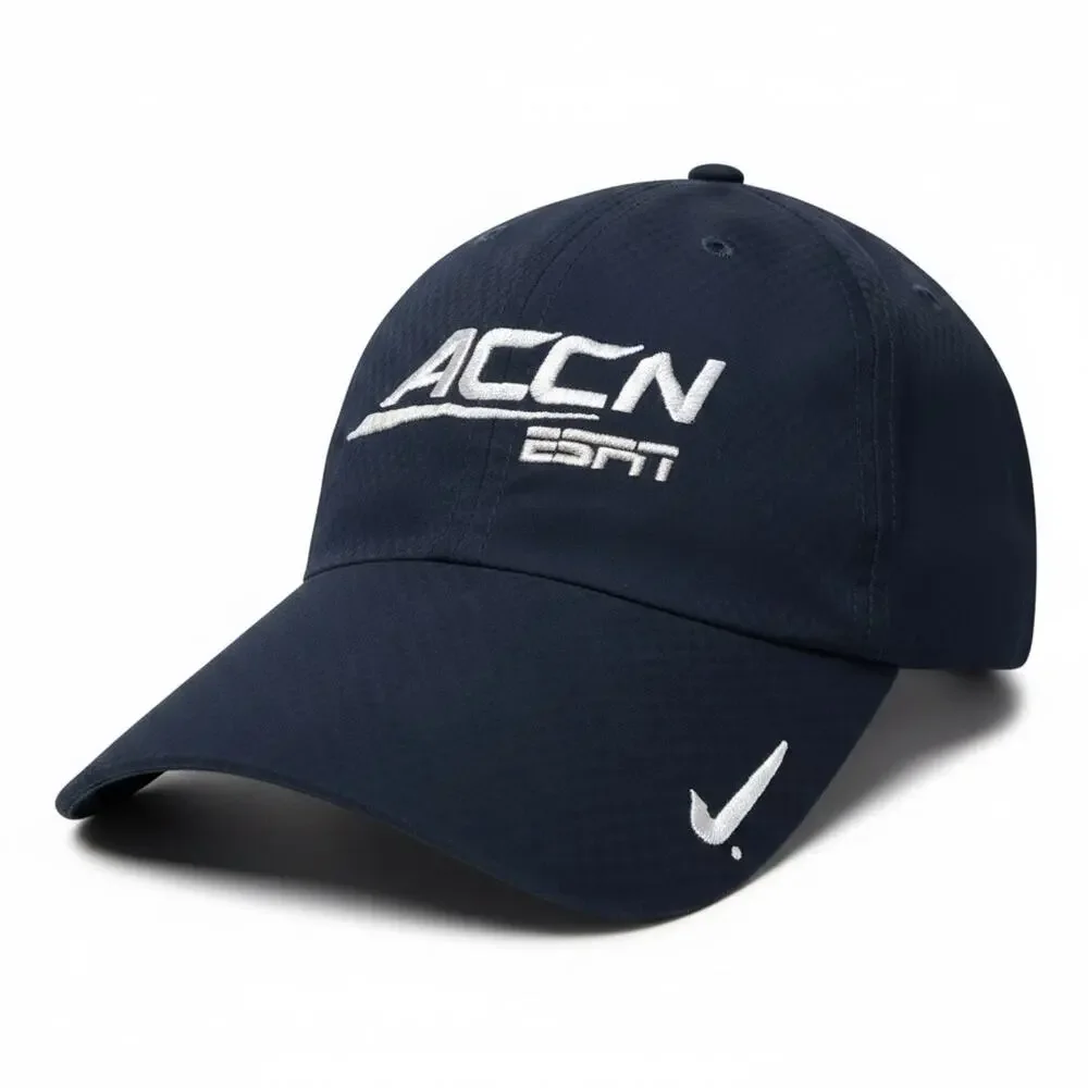 Nike Heritage 86 Dri-Fit Blue ESPN ACCN Navy Blue Adjustable Hat Cap Golf